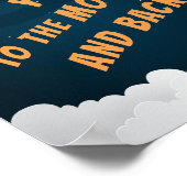 Poster Amour à la Lune et Retour (Coin)