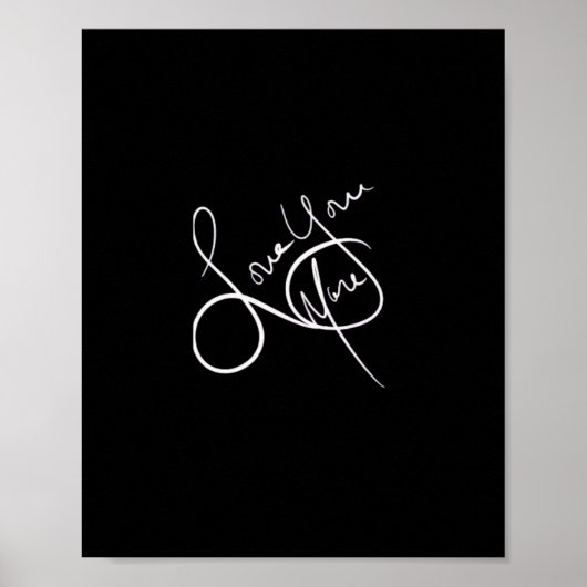 Poster Amour à la moderne esthétique (Devant)