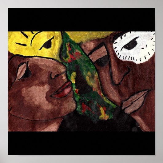 POSTER AMOUR AFRICAIN (Devant)