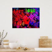 Poster Amour Amour (Cuisine)