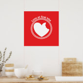 Poster Amour au coeur de premier mord (Cuisine)