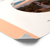 Poster Amour au premier Spritz Photo de mariage Où étaien (Coin)