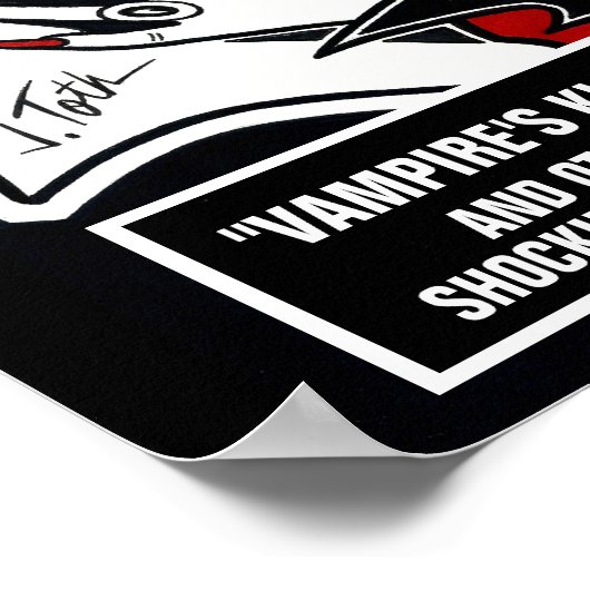 Poster Amour/Couverture étrange (Coin)