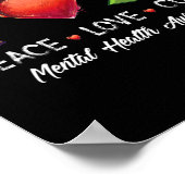 Poster Amour Cure Sensibilisation à la santé mentale Homm (Coin)