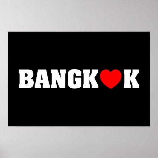 POSTER AMOUR DE BANGKOK (Devant)