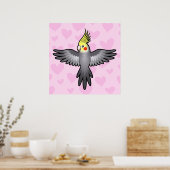 Poster Amour de calopsitte (Cuisine)