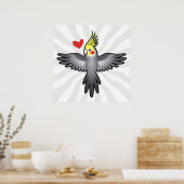 Poster Amour de calopsitte (Cuisine)