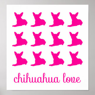 Poster Amour de Chihuahua