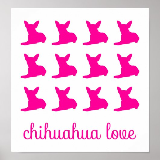 Poster Amour de Chihuahua (Devant)