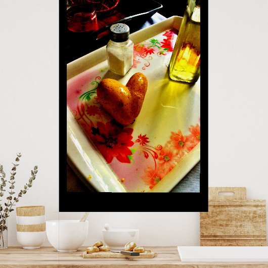 Poster Amour de la pomme de terre (Cuisine)