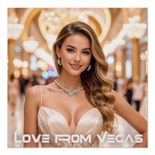 POSTER AMOUR DE LAS VEGAS (Devant)