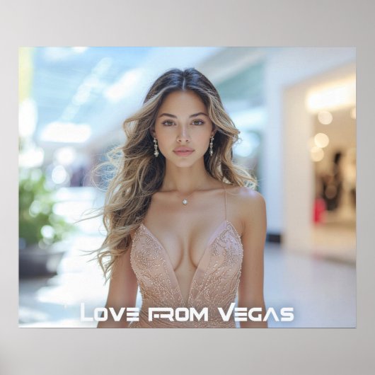 POSTER AMOUR DE LAS VEGAS (Devant)