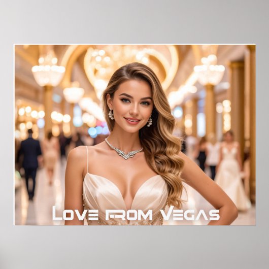 POSTER AMOUR DE LAS VEGAS (Devant)