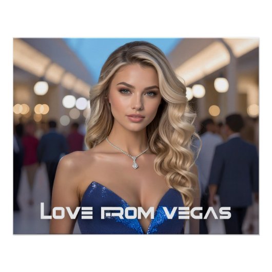 POSTER AMOUR DE LAS VEGAS (Devant)