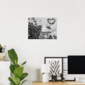 Poster Amour de plage (Bureau à domicile)