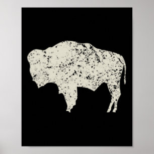 Poster Amour de silhouette d'hommes et de femmes de buffl