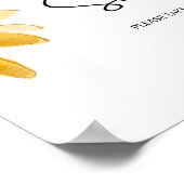 Poster Amour de Tournesol est doux prenez un traité Affic (Coin)