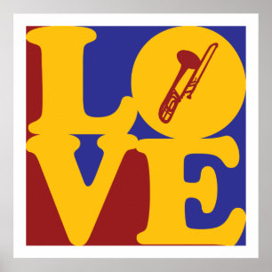 Poster Amour de trombone