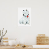 Poster Amour de Westie (Cuisine)