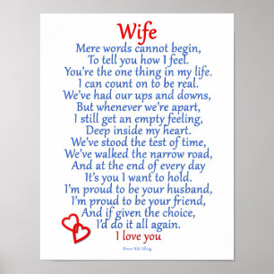 Poster Amour d'épouse