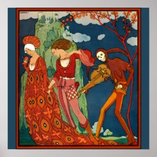 POSTER AMOUR, DÉSIR ET MORT