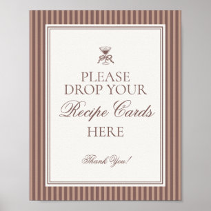 Poster Amour d'Espresso Martini Bridal Recette de Partage