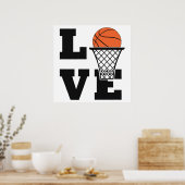 Poster Amour du basket-ball (Cuisine)
