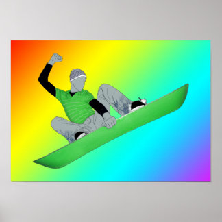Poster amour du snowcore