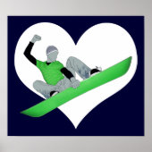 Poster amour du snowcore (Devant)