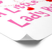 Poster Amour d'un petit bug dame Enfants mignons (Coin)