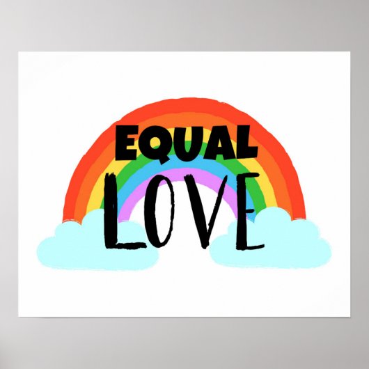 Poster Amour égal (Devant)