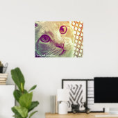 Poster Amour et Dévotion (Bureau à domicile)
