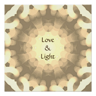 Poster Amour et lumière