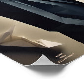 Poster AMOUR ET RÉSISTANCE Origami (Coin)