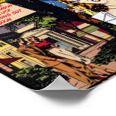 Poster Amour et romance dans les années 1950 (Coin)