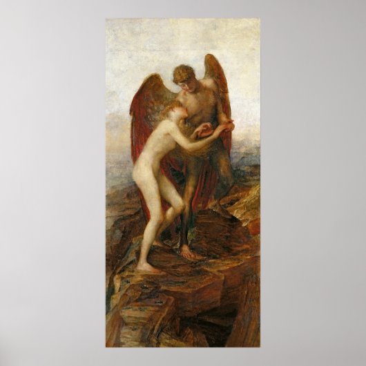 Poster Amour et vie, 1893 (Devant)