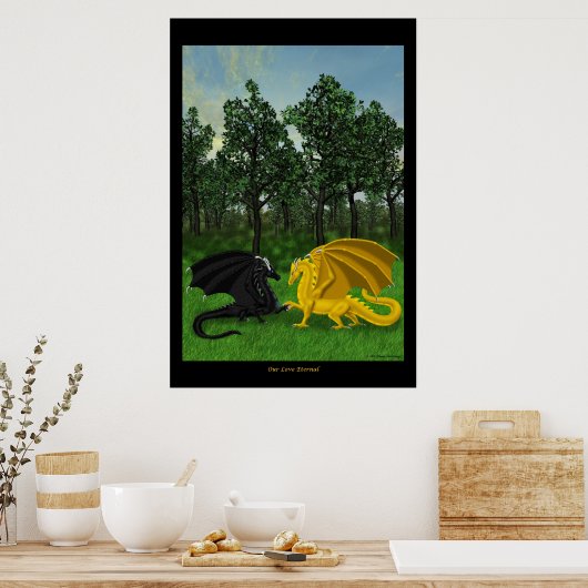 Poster Amour éternel (Cuisine)