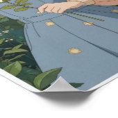 Poster Amour éternel en fleur (Coin)