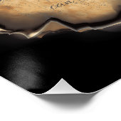 Poster Amour Éternel : Lettre romantique Vintage (Coin)