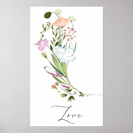 Poster Amour fleur sauvage (Devant)