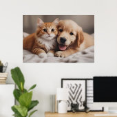 Poster Amour Inconditionnel (Bureau à domicile)