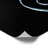 Poster Amour inconditionnel gradient (Coin)