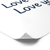 poster amour je t'aime (Coin)