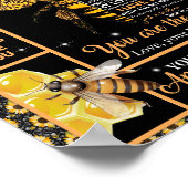 Poster Amour maman | Lettre À Ma Mère Vous Êtes Le Monde (Coin)