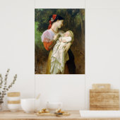 Poster Amour maternel Bouguereau Art (Cuisine)