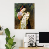 Poster Amour maternel Bouguereau Art (Bureau à domicile)
