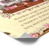 Poster Amour Mère 8x10 Cadre photo personnalisé (Coin)