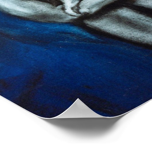 POSTER AMOUR NOIR (Coin)