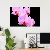 Poster Amour orchidée (Bureau à domicile)
