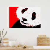 Poster amour panda (Cuisine)